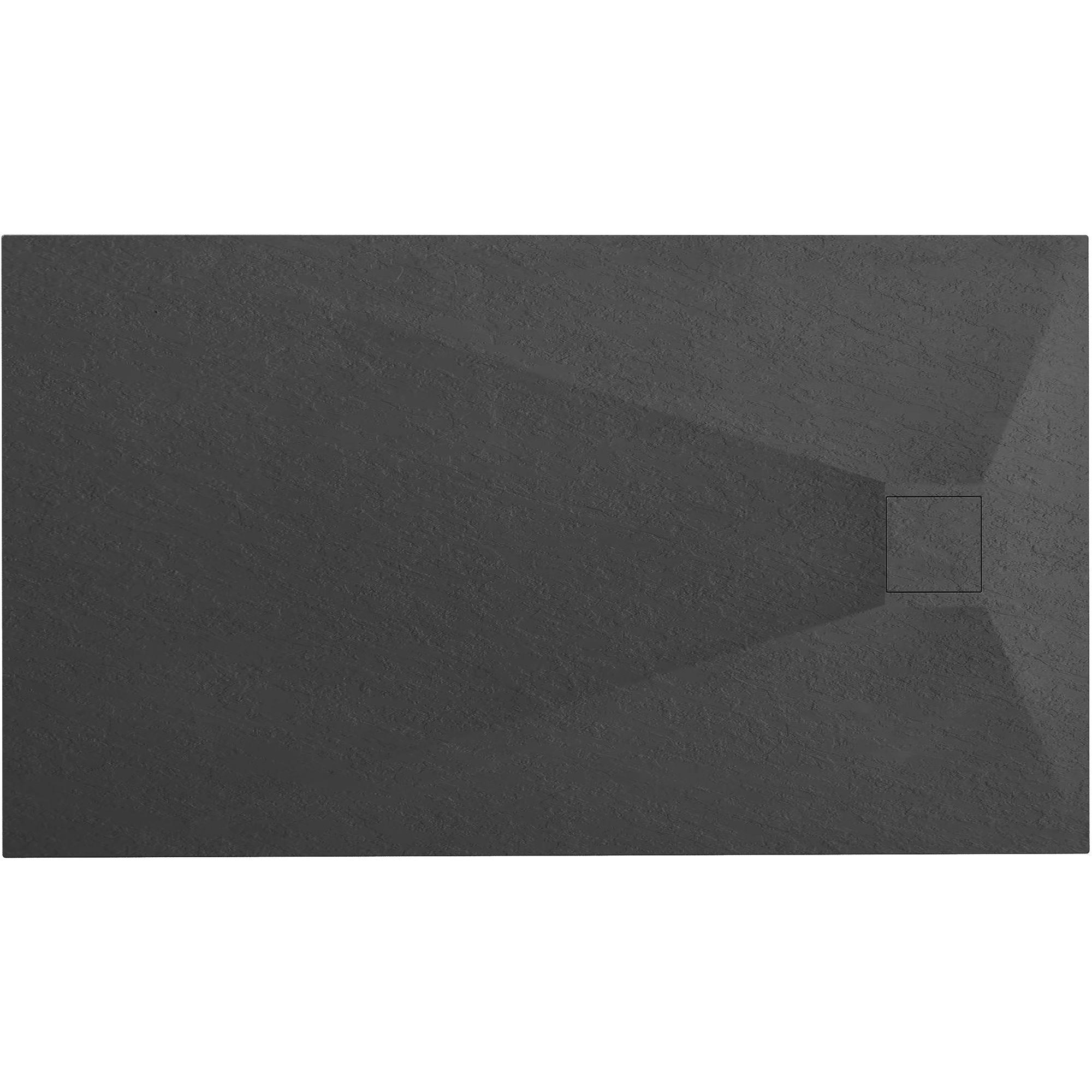 Sprchová vanička Magnum Black 120x80  10