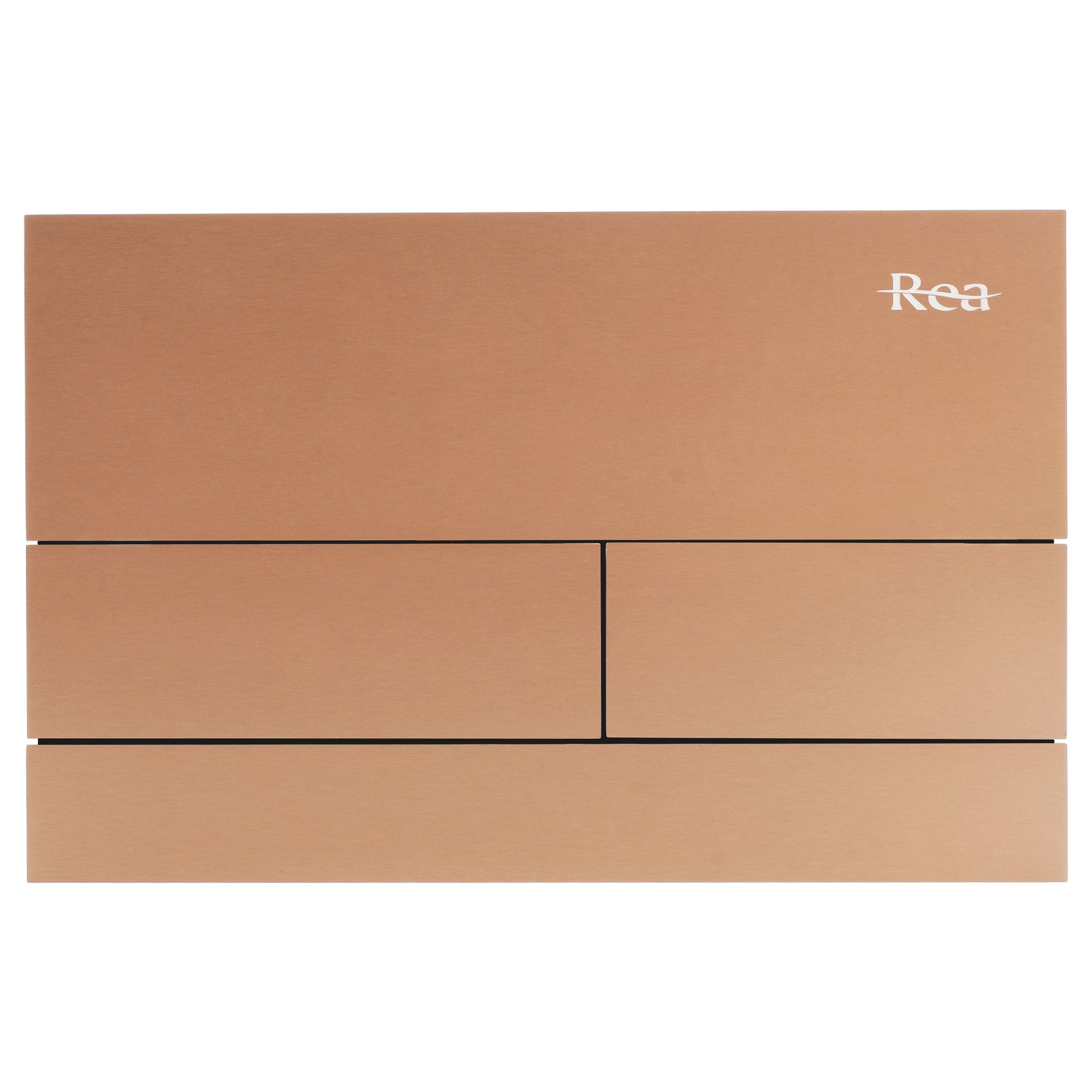 Ovládací tlačítko k podomítkovým systémům WC K011A-Q T Rea Brush Copper/Brushed Rose Gold  1