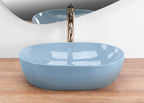 Umyvadlo na desku REA LISA L.BLUE SHINY  7