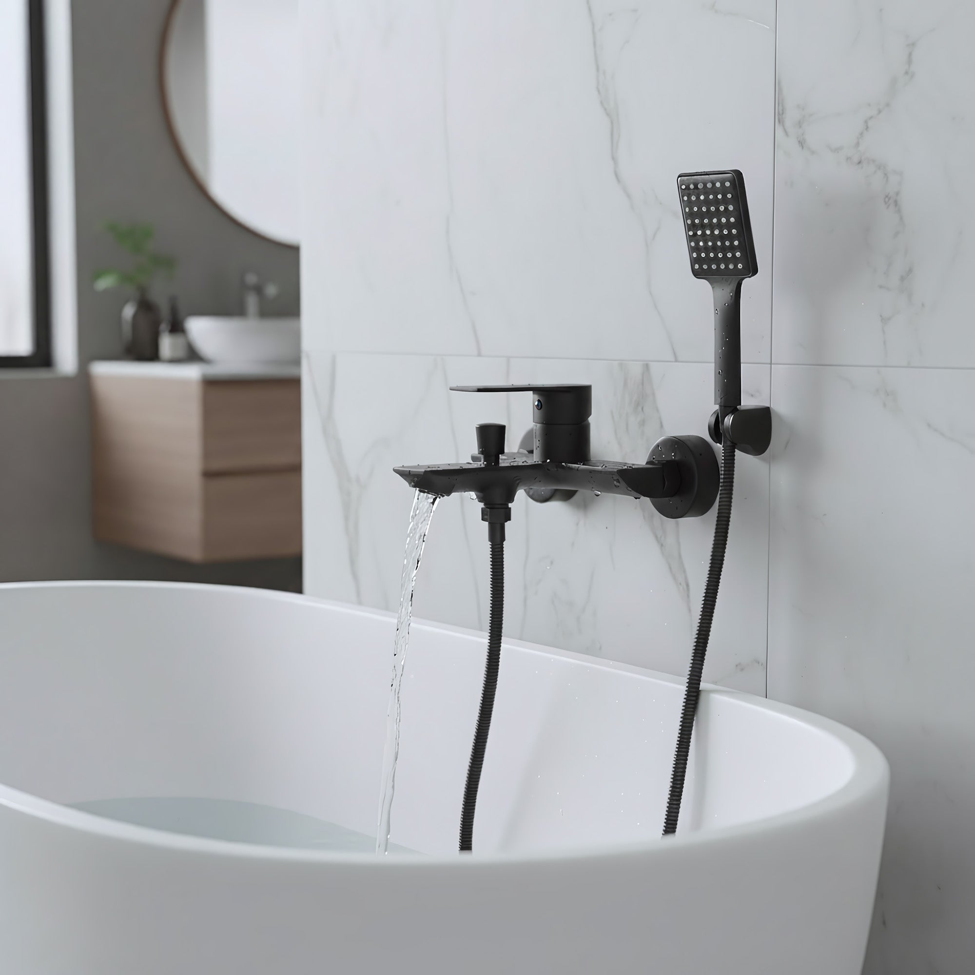 REA Urban černá vanová baterie  5