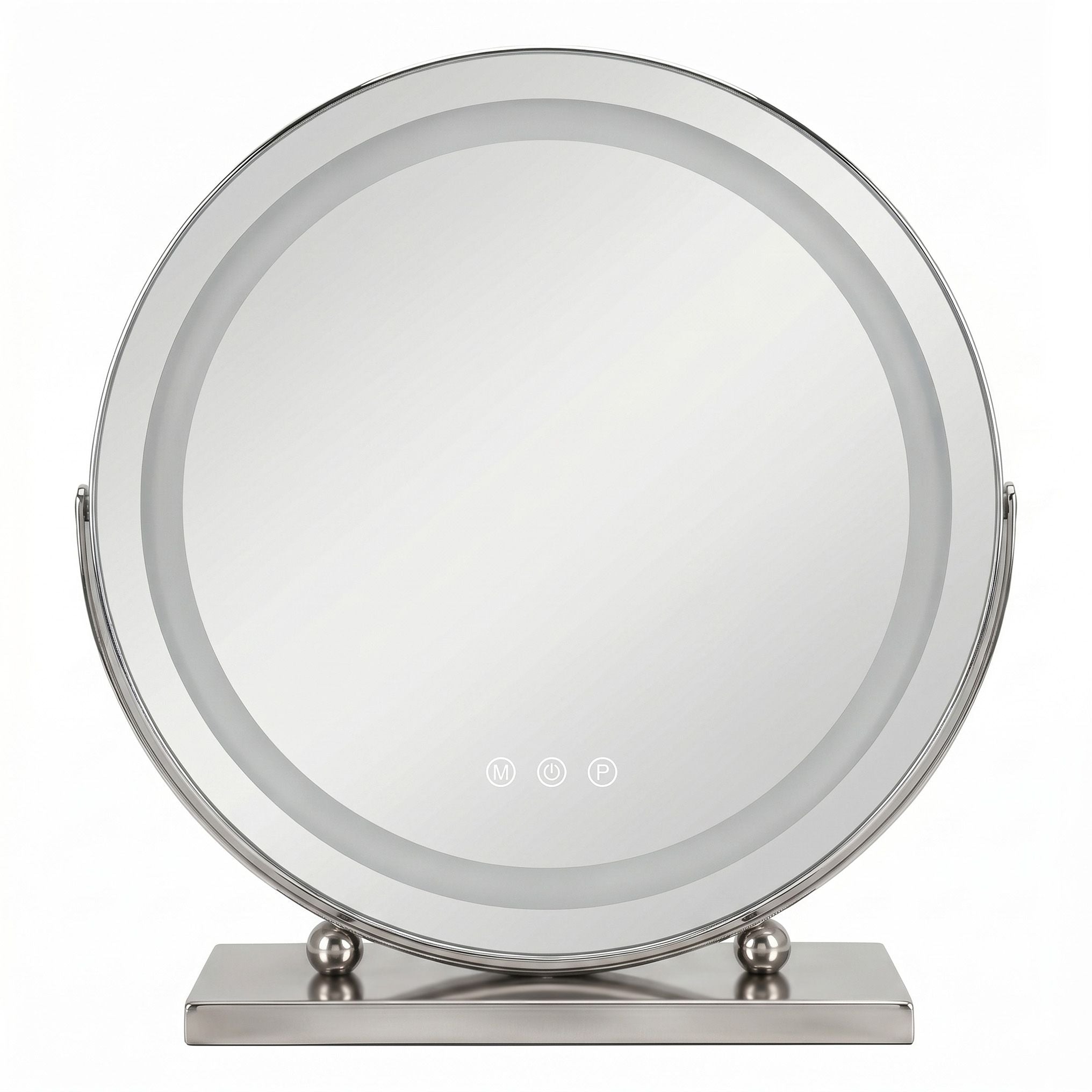 Zrcadlo LED MAKE-UP Chrome 40 cm  8