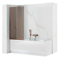 Paravan vanový Rea Elegant Brush Copper 70  1