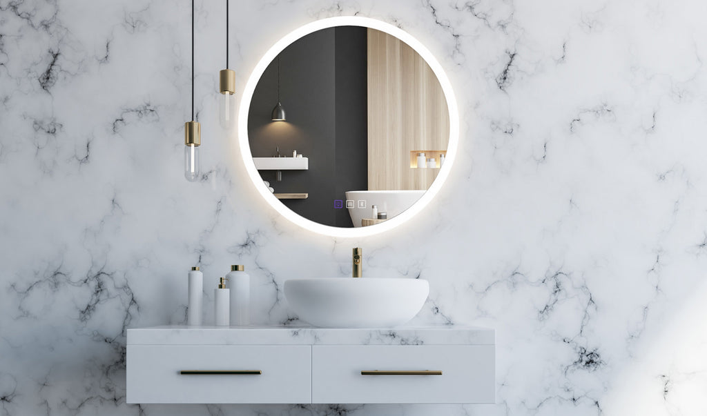 Zrcadlo LED BLUETOOTH FFJ 60cm  7