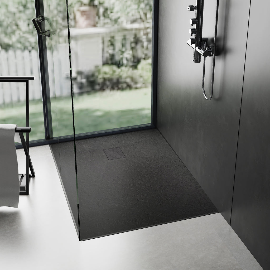 Sprchová vanička Magnum Black 120x80  6