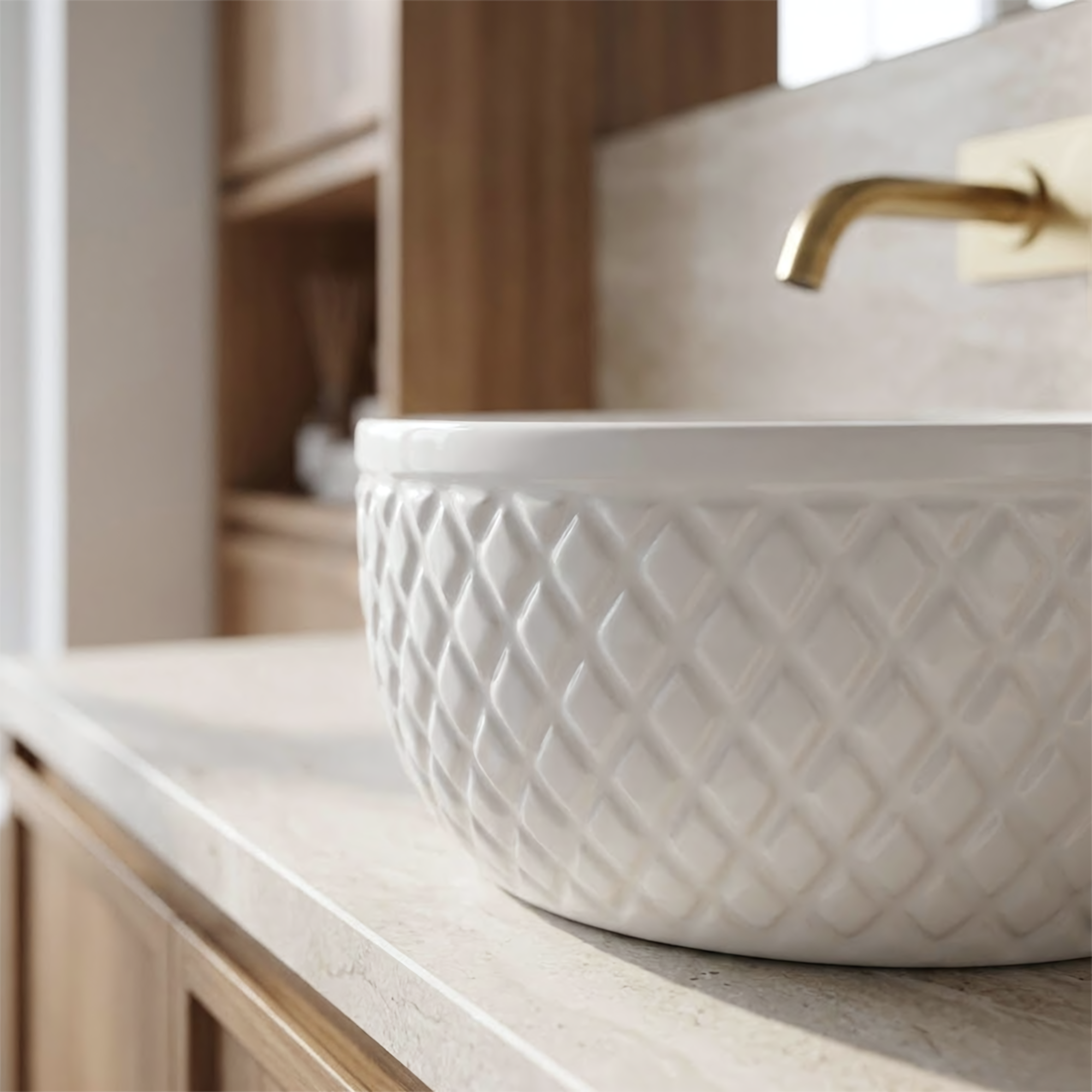 Umyvadlo na desku REA Galaxy  3