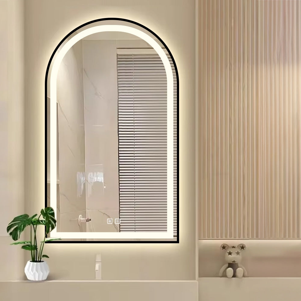 Zrcadlo LED 60x100cm DASH BLACK  7