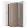 Sprchový kout REA DIAMOND 90x90 COPPER BRUSH Bez sprchové vaničky 1