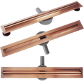 Odtokový žlab REA Neox Slim pro Brushed Copper 70  1