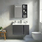 Sada koupelnového nábytku s umyvadlem Tula 60cm Grey  1