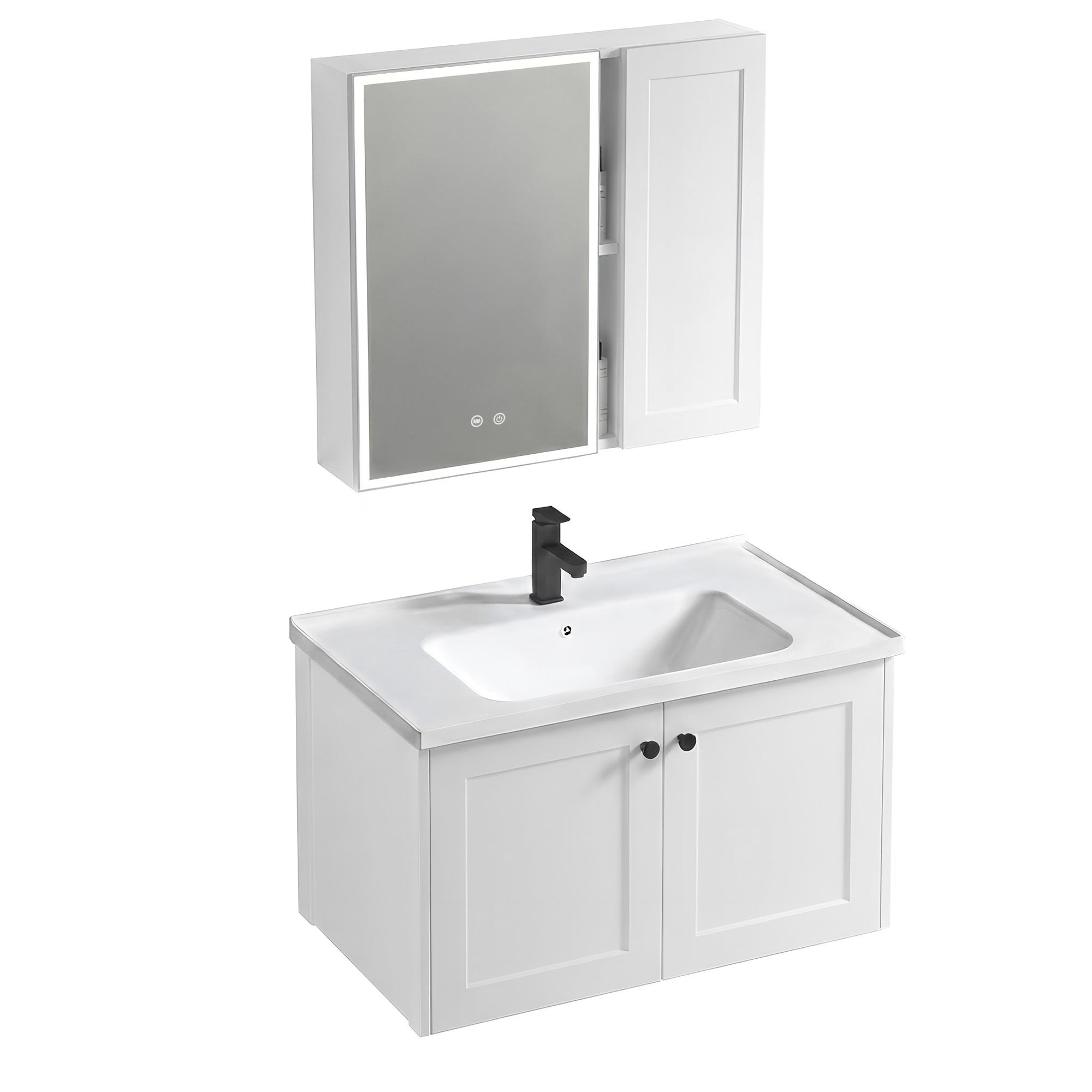 Sada koupelnového nábytku s umyvadlem Monti 60cm White  6