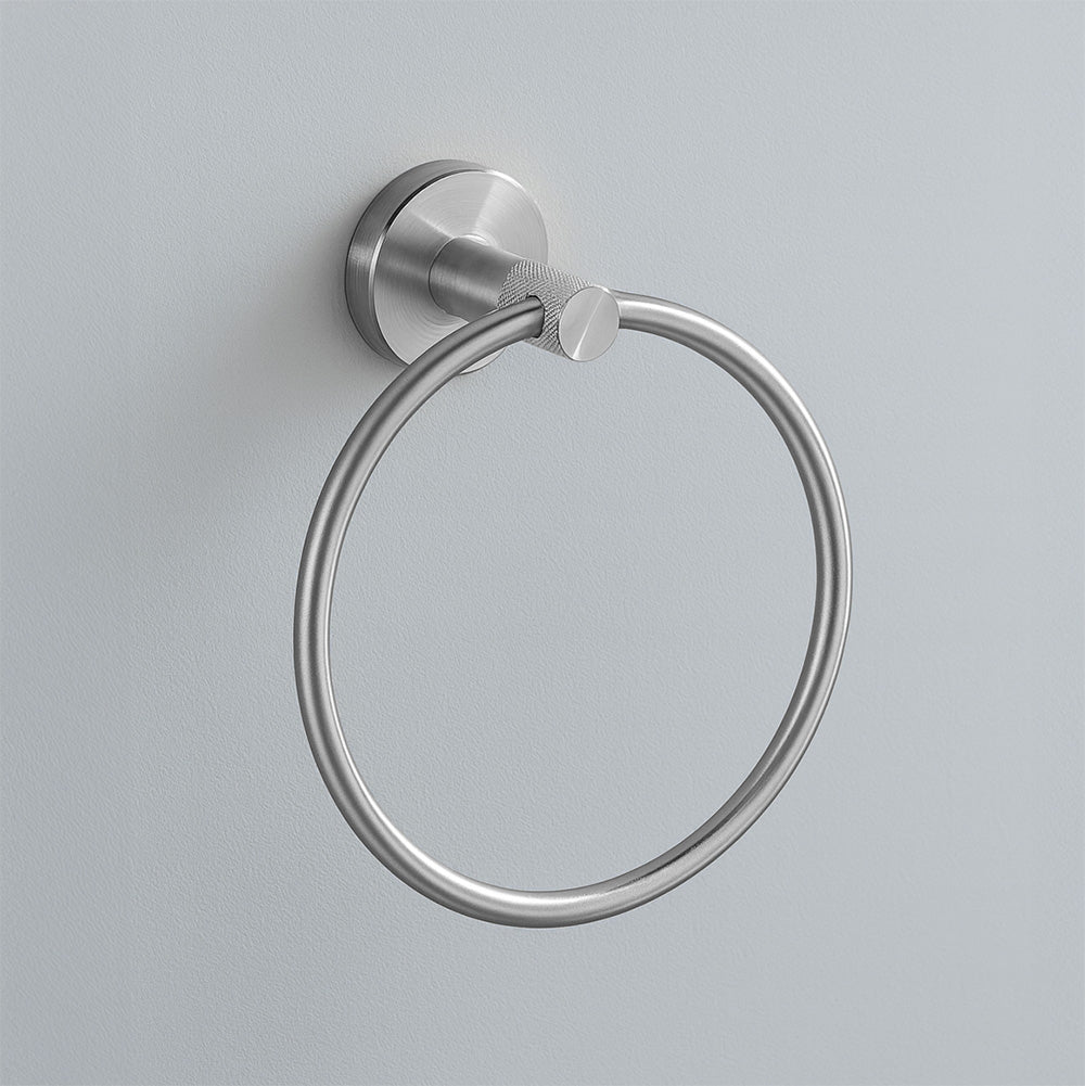 Koupelnový věšák Ring 6610 Modern Brush Nickel  4
