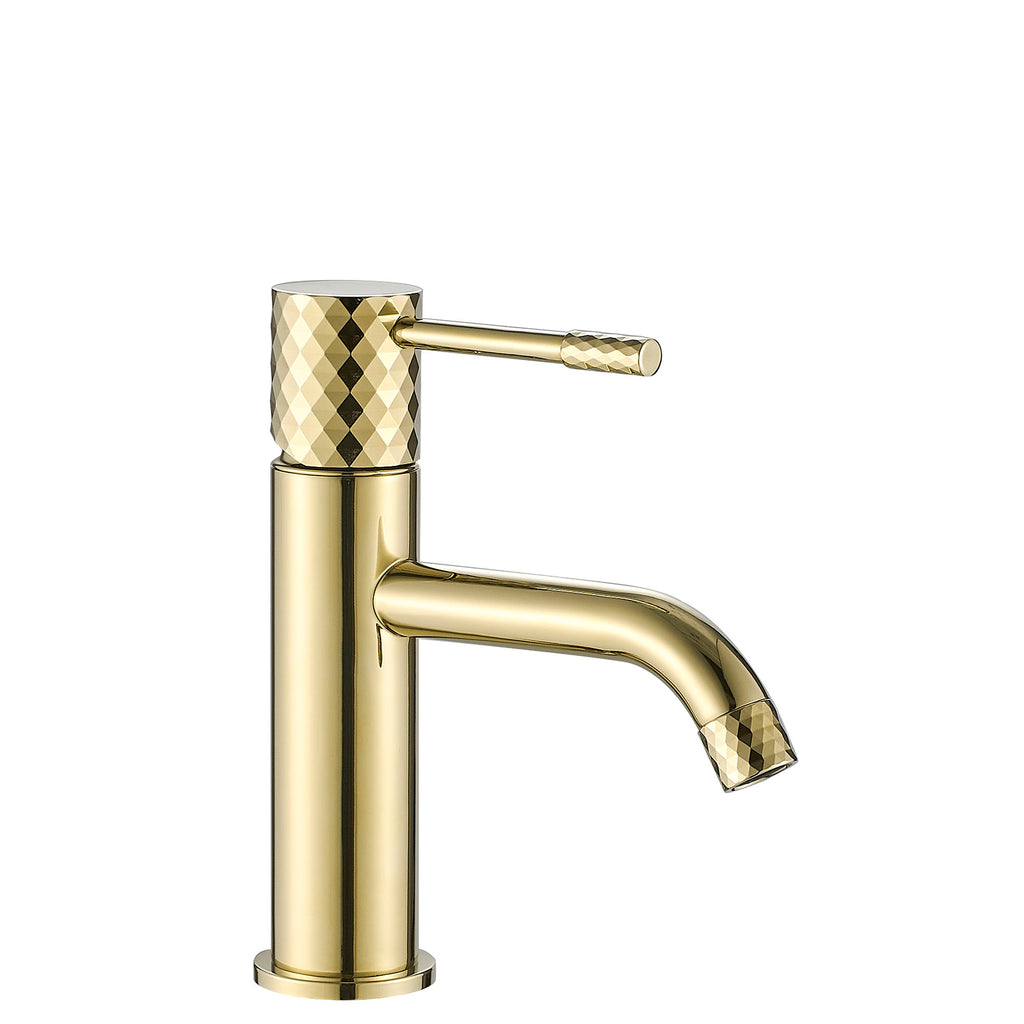 Umyvadlová baterie Rea Lungo Diamond - Gold  1