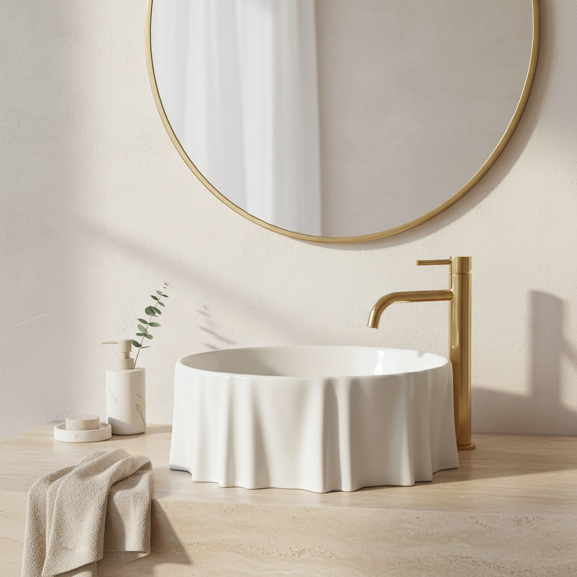 Umyvadlo na desku REA Anastazja  5