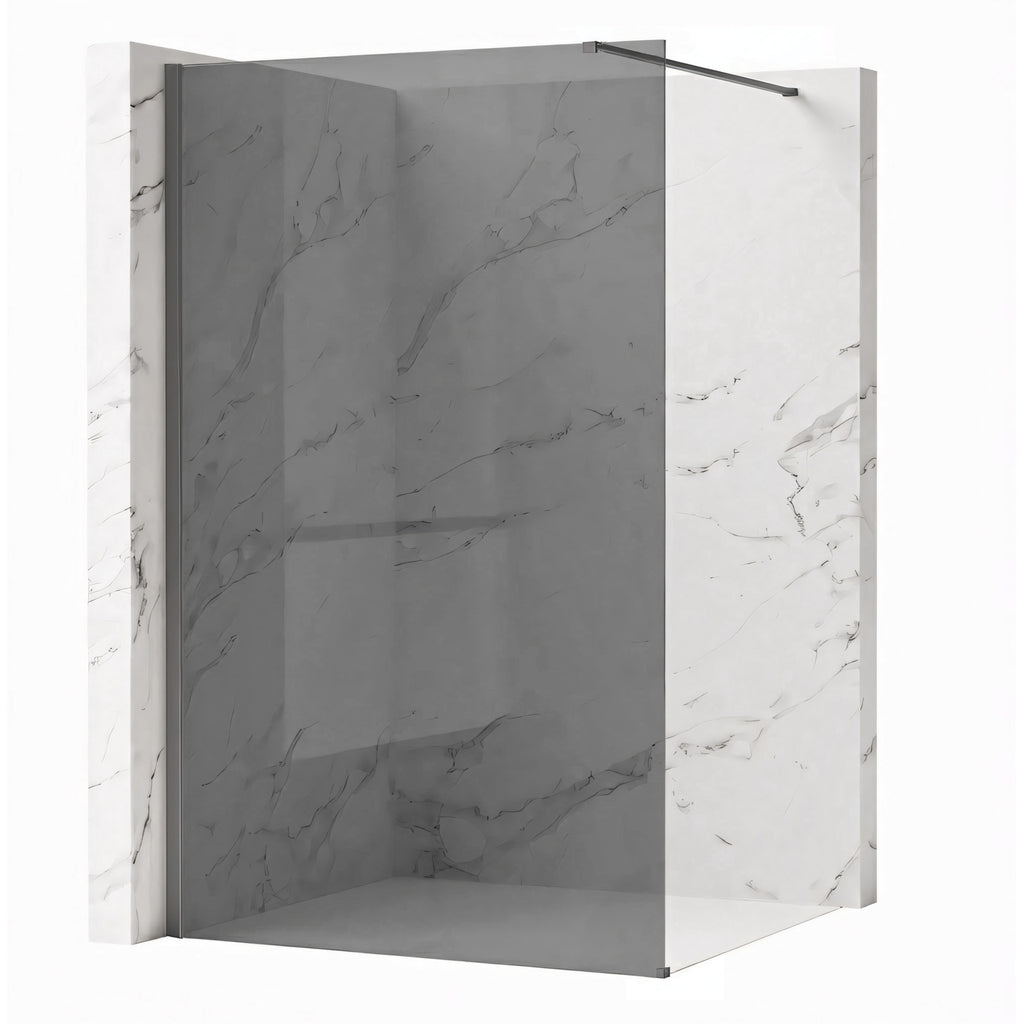 Sprchová zástěna Rea Flexi Grey / Titan 110  9