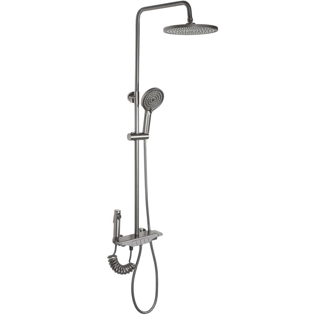 Sprchový set REA Savio Led Titanium  4