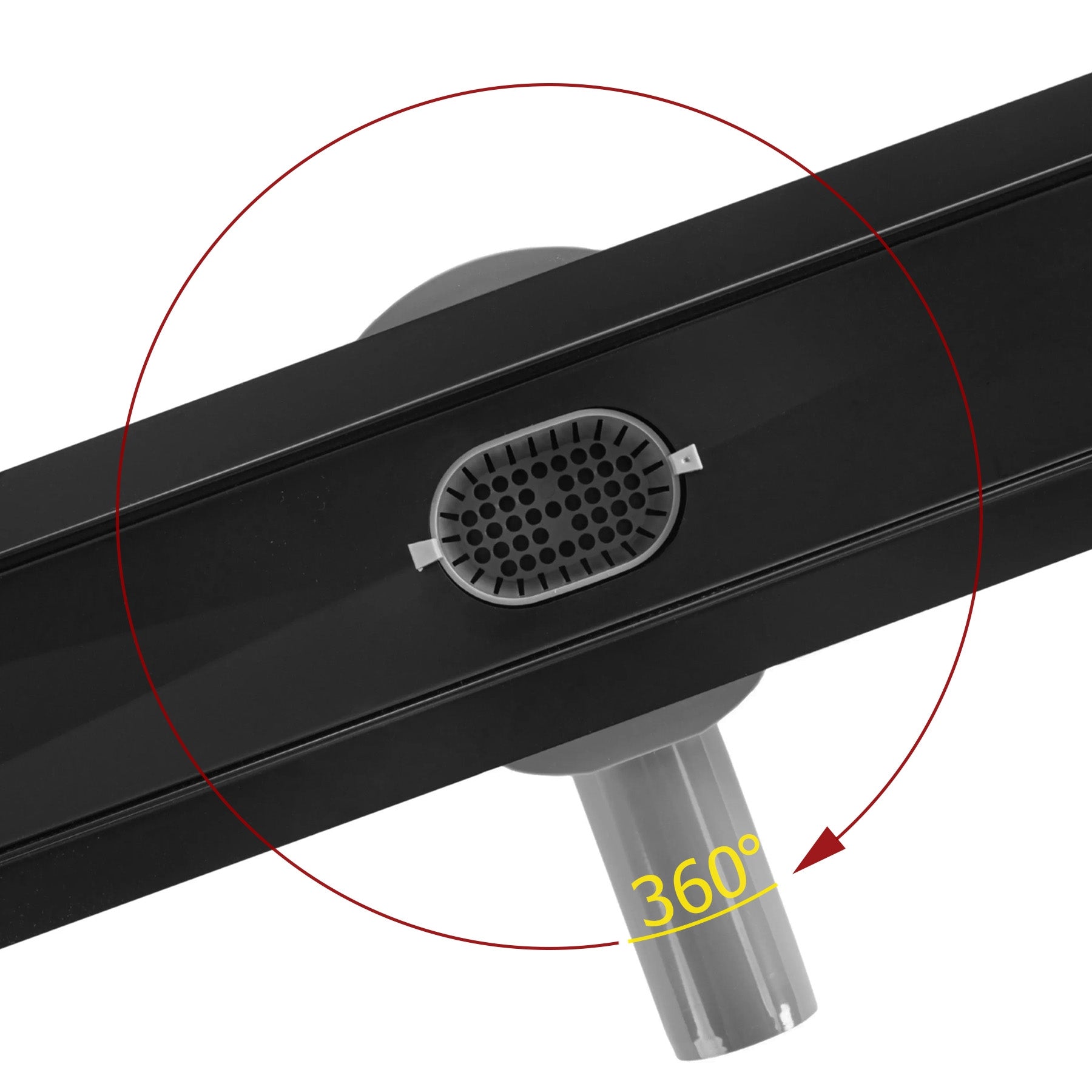 Odpływ Liniowy REA Neox pro Czarny 70  3