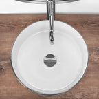 Umyvadlo na desku Rea Sami Brush Silver  4