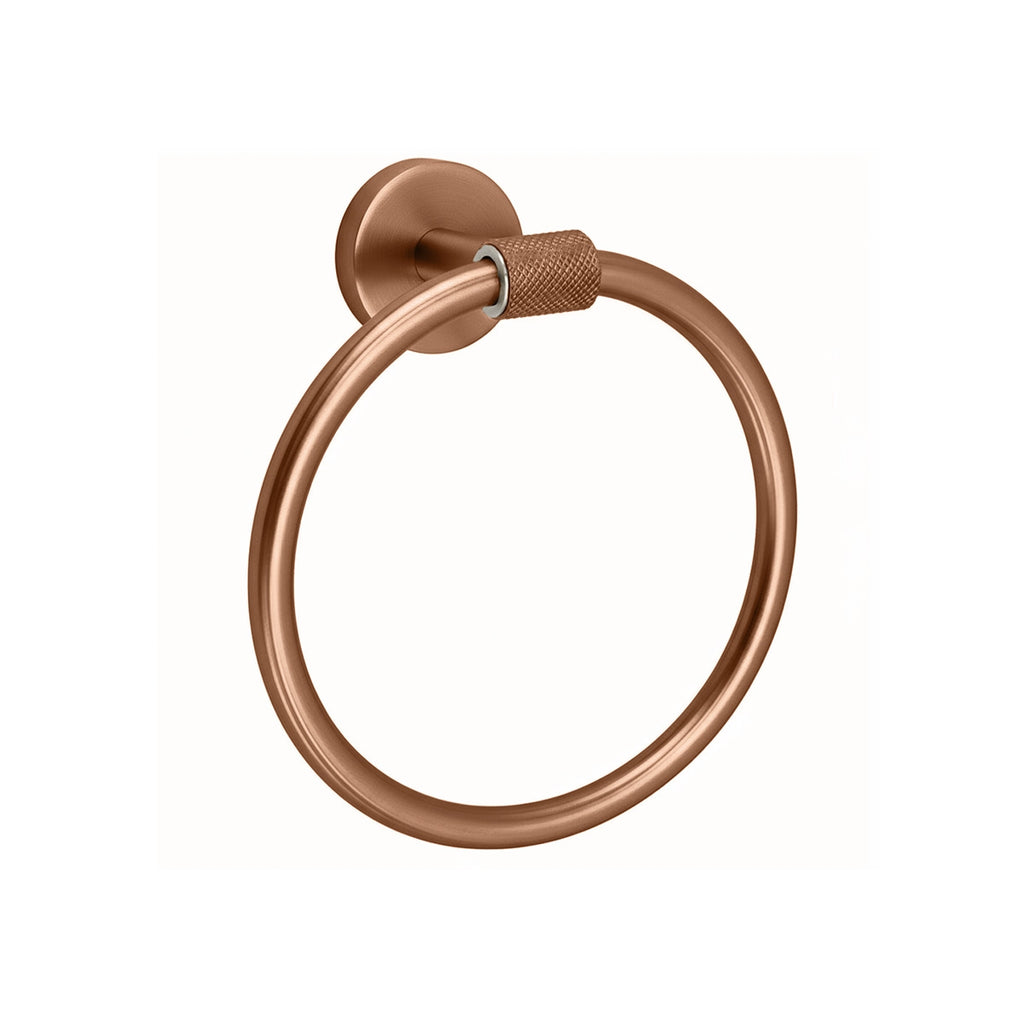 Koupelnový věšák Ring 5710 Galo Brush Copper  1