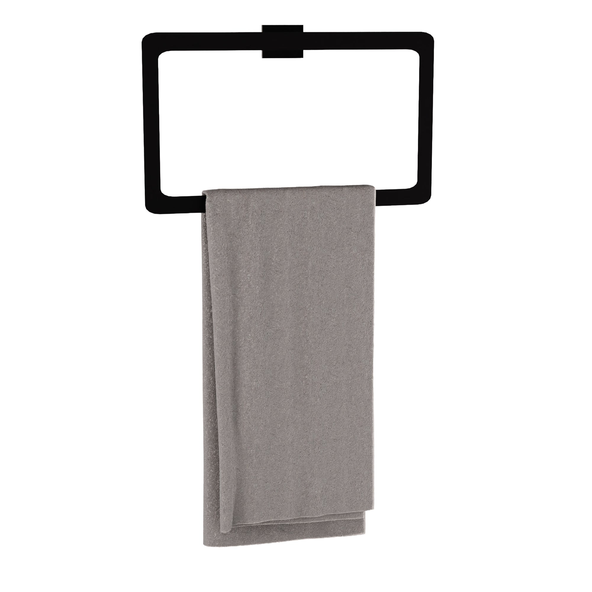 Koupelnový věšák Ring 210 OSTE MATT BLACK  3