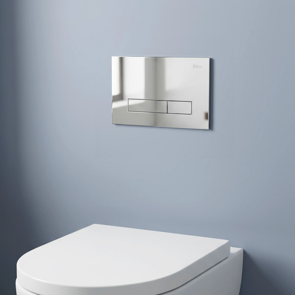 Ovládací tlačítko k podomítkovým systémům WC HD K011A-Q Chrome  2