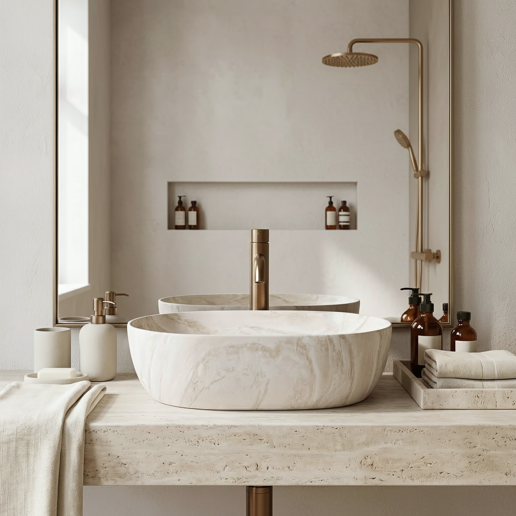 Umyvadlo na desku REA Amelia Kallisto 48  3