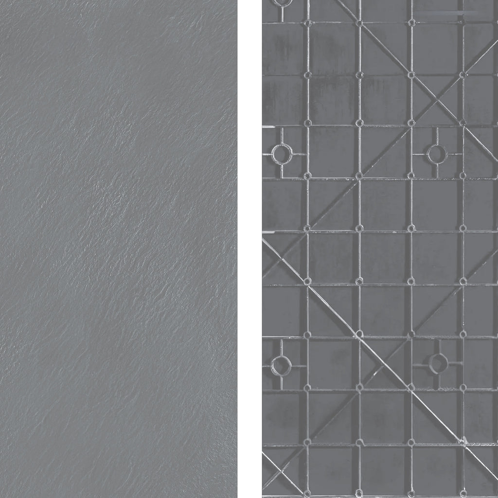 Sprchová vanička Magnum Grey 90x90  7