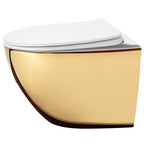 Závěsná WC mísa Rea Carlo Mini Tornado NF WHITE GOLD  4