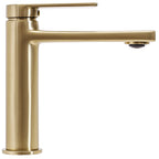 Umyvadlová baterie REA VERSO - broušené zlato, nízká  2