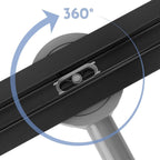 Odtokový žlab Neox Slim pro black 50  11