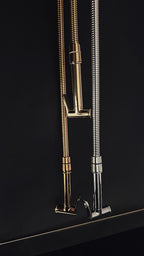 Podomítková bidetová baterie LUNGO LOOP Diamond Gold  7