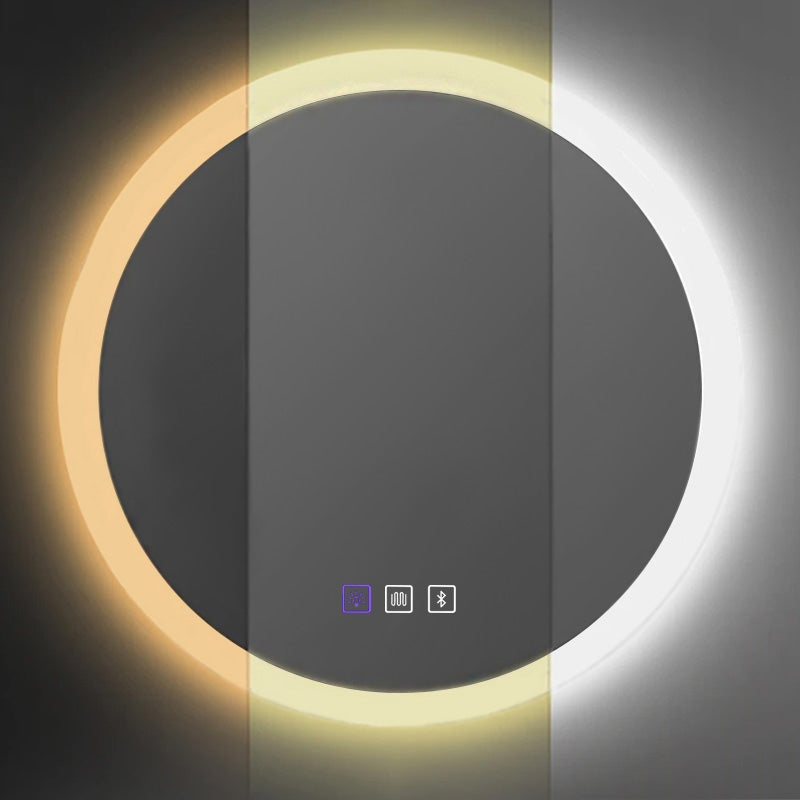 Zrcadlo LED BLUETOOTH FFJ 60cm  9