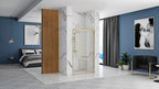 Sprchové dveře Rea Alex 120 Gold Brush  3