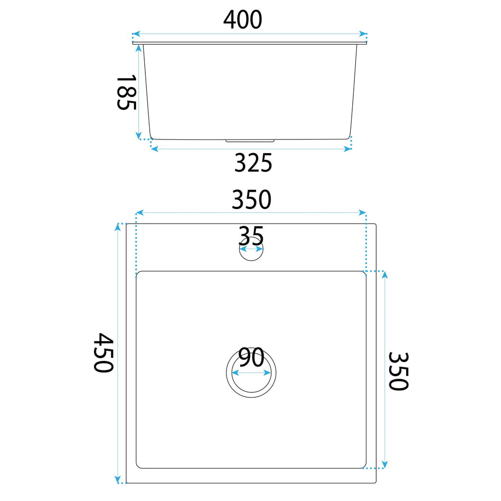 Ocelový dřez Leo 40 BRUSH COPPER s kuchyňskou baterií 8