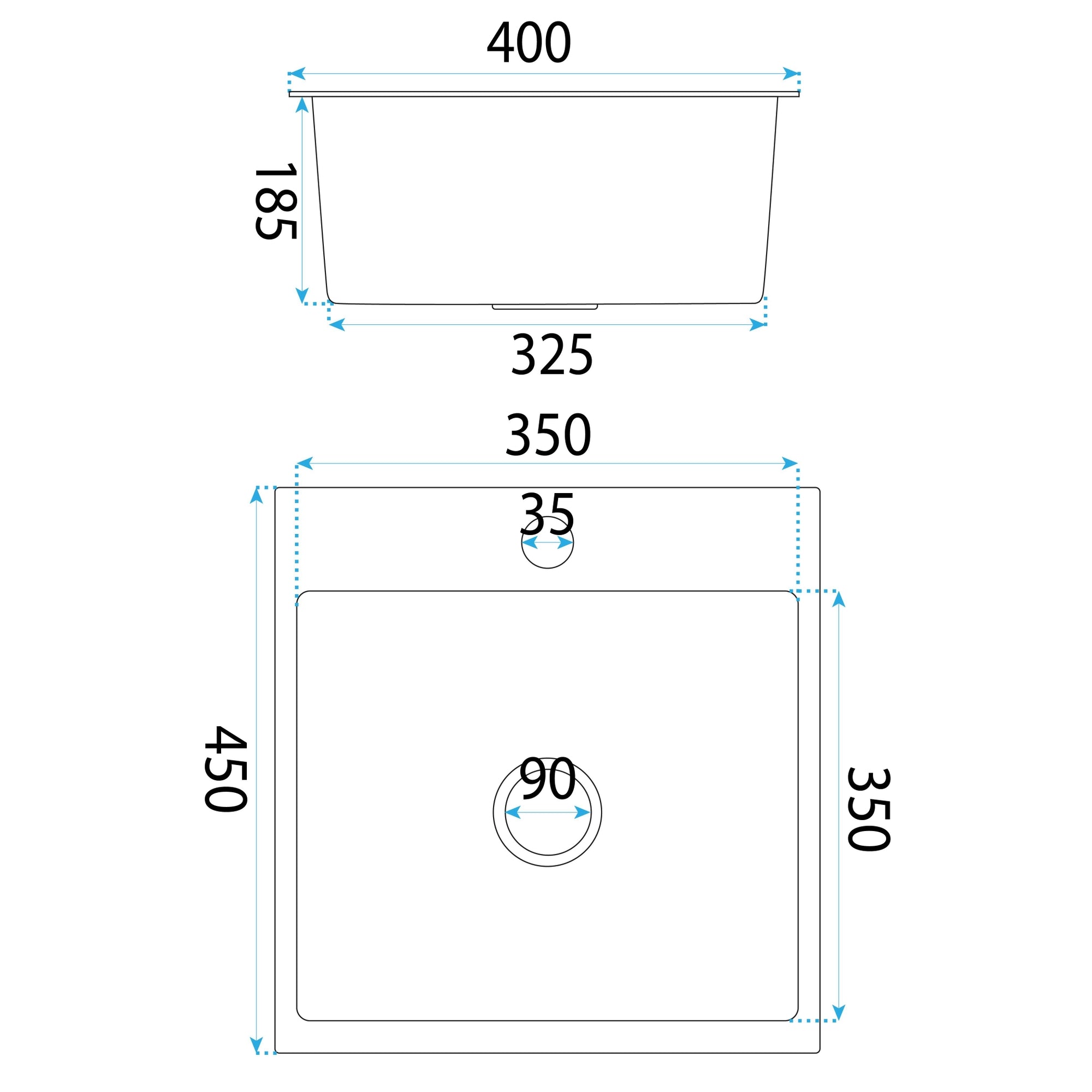 Ocelový dřez Leo 40 BRUSH COPPER s kuchyňskou baterií 8
