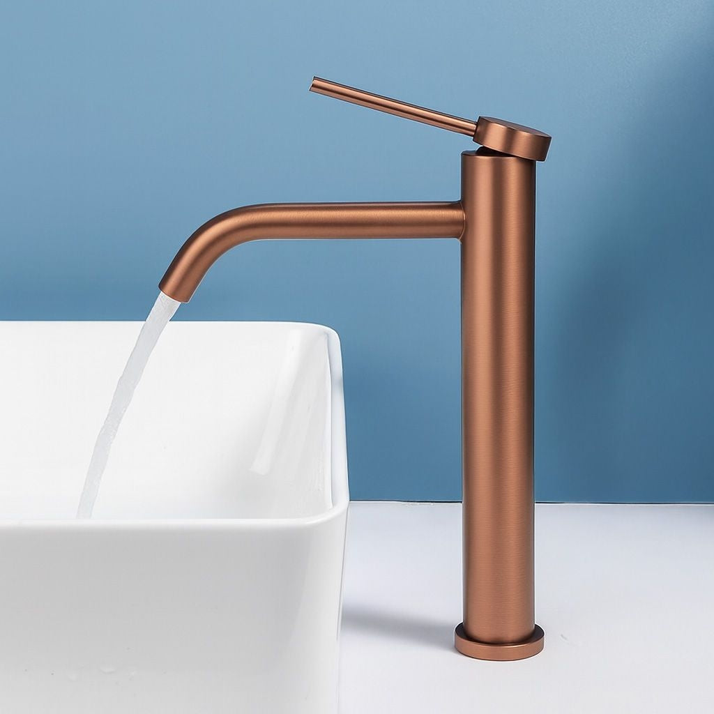 Umyvadlová baterie REA CLIF Brush Copper HIGH  6
