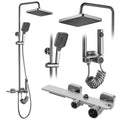 Sprchový set REA HELIX  Nickel Brush INOX  1