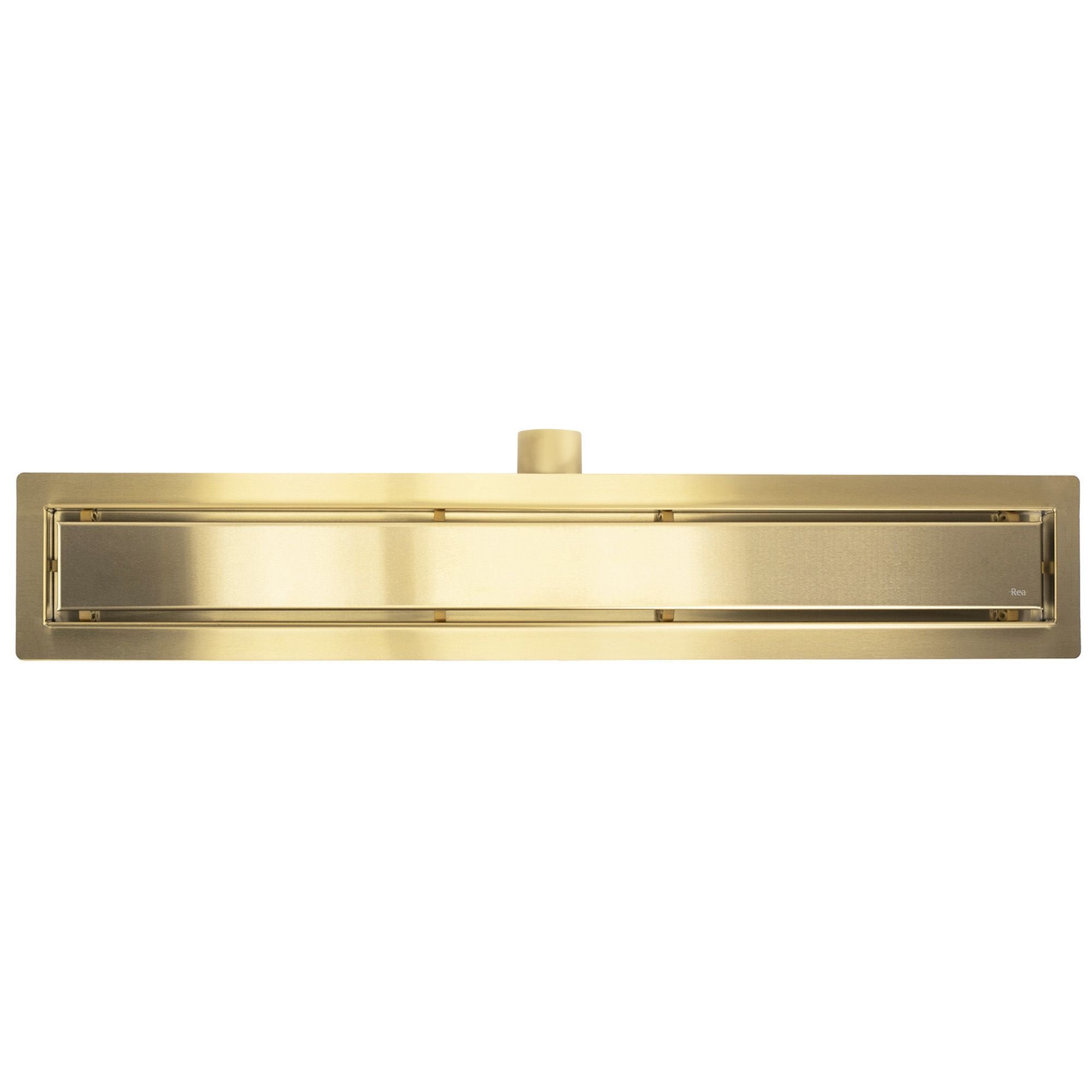 Odtokový žlab Rea Neox brush gold 80  6
