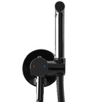 Podomítková bidetová baterie LUNGO LOOP - Black Metallic  2