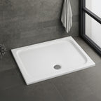 Sprchová akrylová vanička Rea Belmond White 80x100  2