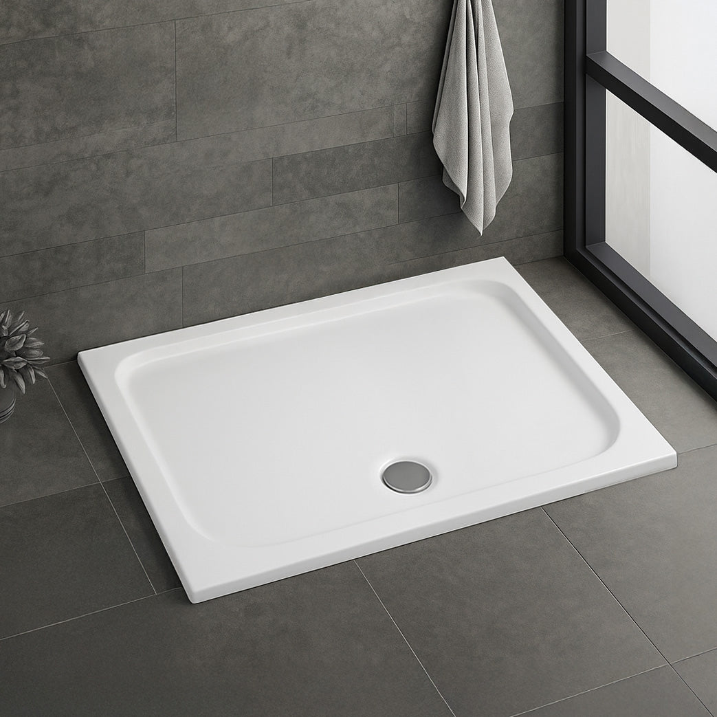 Sprchová akrylová vanička Rea Belmond White 80x100  2