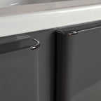 Sada koupelnového nábytku s umyvadlem Tula 60cm Grey  3