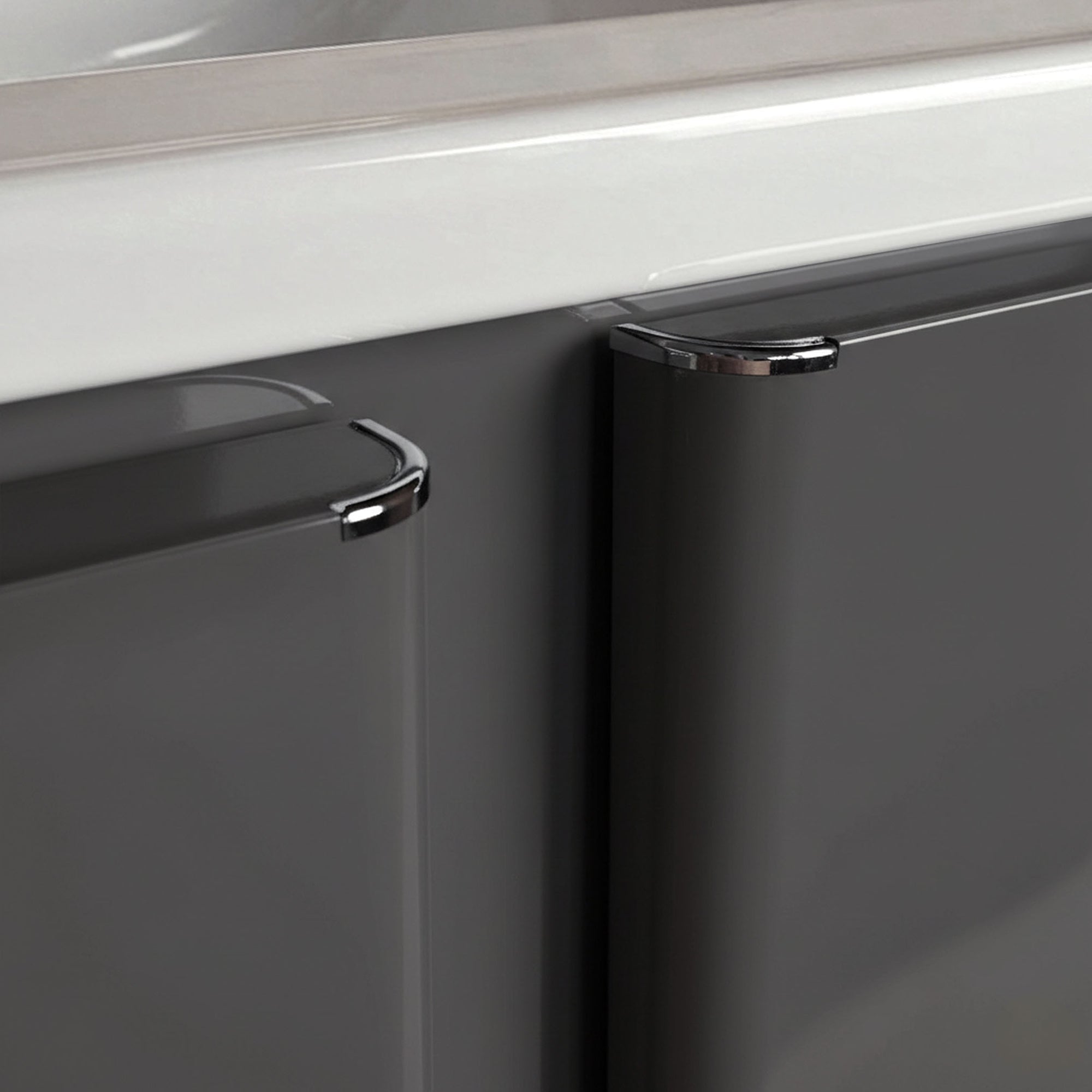 Sada koupelnového nábytku s umyvadlem Tula 60cm Grey  3