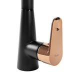 Kuchyňská baterie Rea Mild black mat rose gold  6