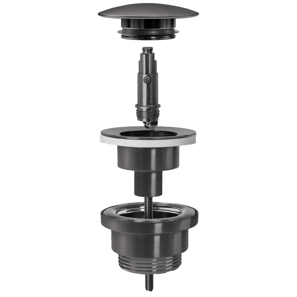 Umyvadlový sifon s univerzální výpustí click-clack Titan  5