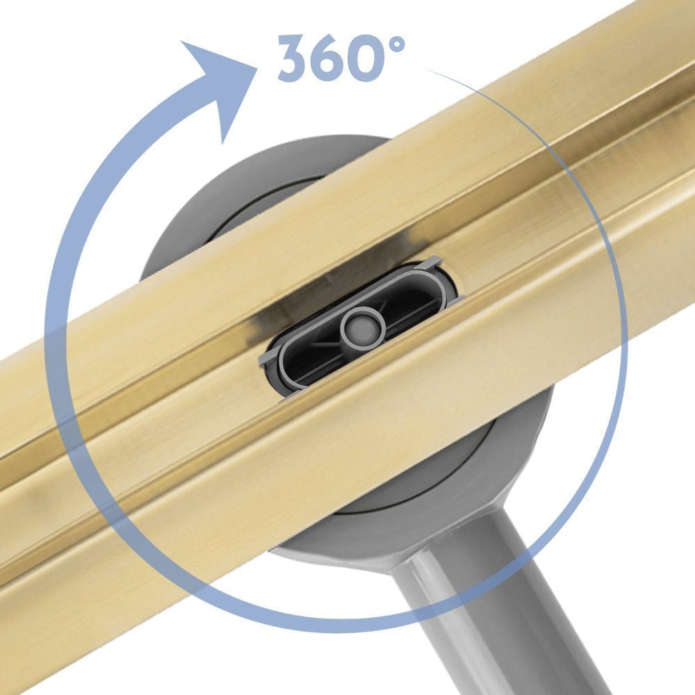 Odtokový žlab REA Neox Slim pro Brush Gold 60  9
