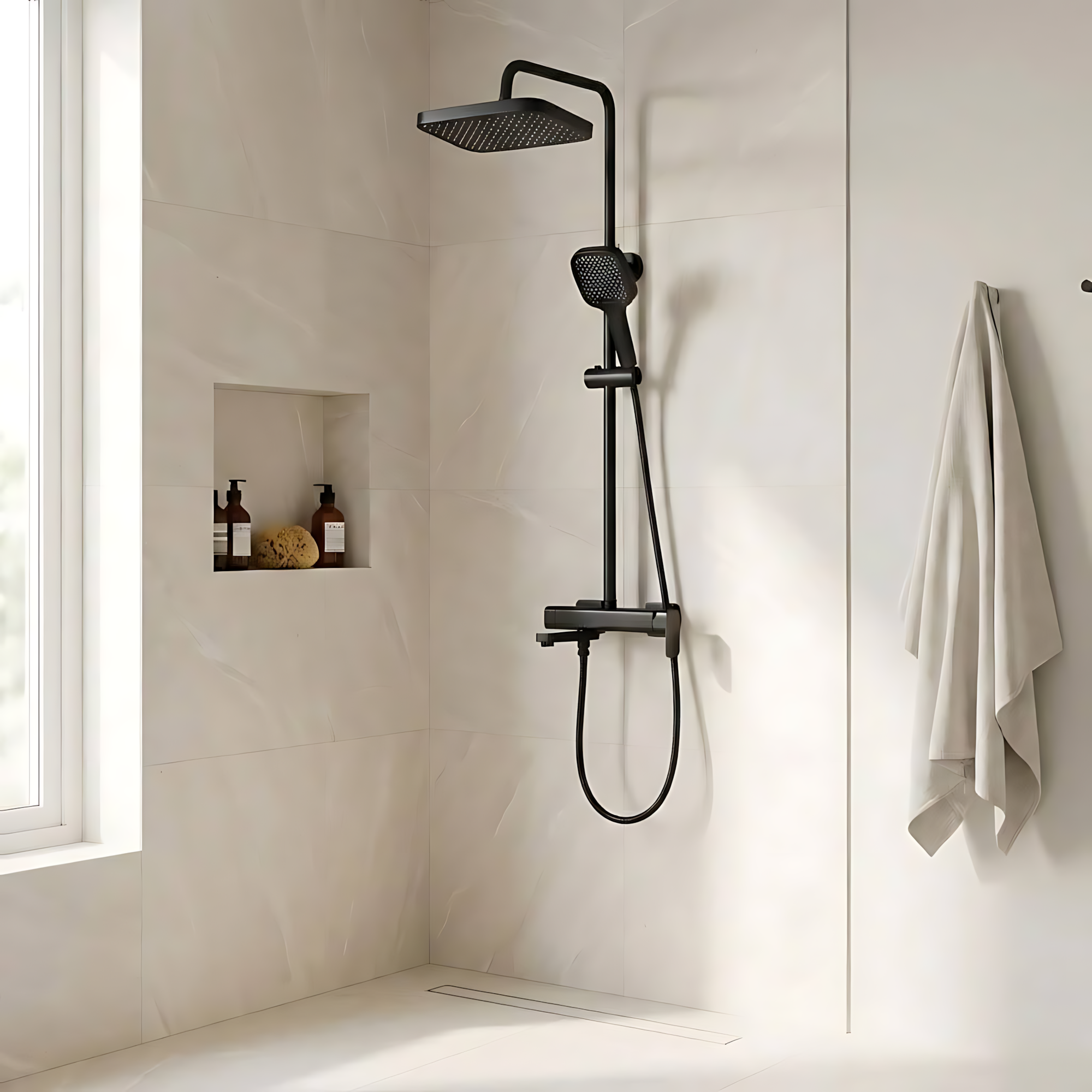 Sprchový set Rea Arlo Black  5