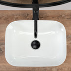 Umyvadlo na desku Rea Demi Mini White  3