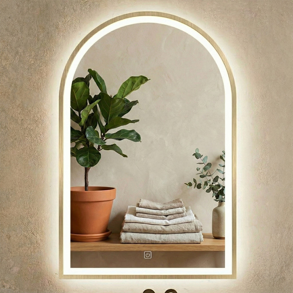 Zrcadlo LED 60x100cm DART GOLD  9