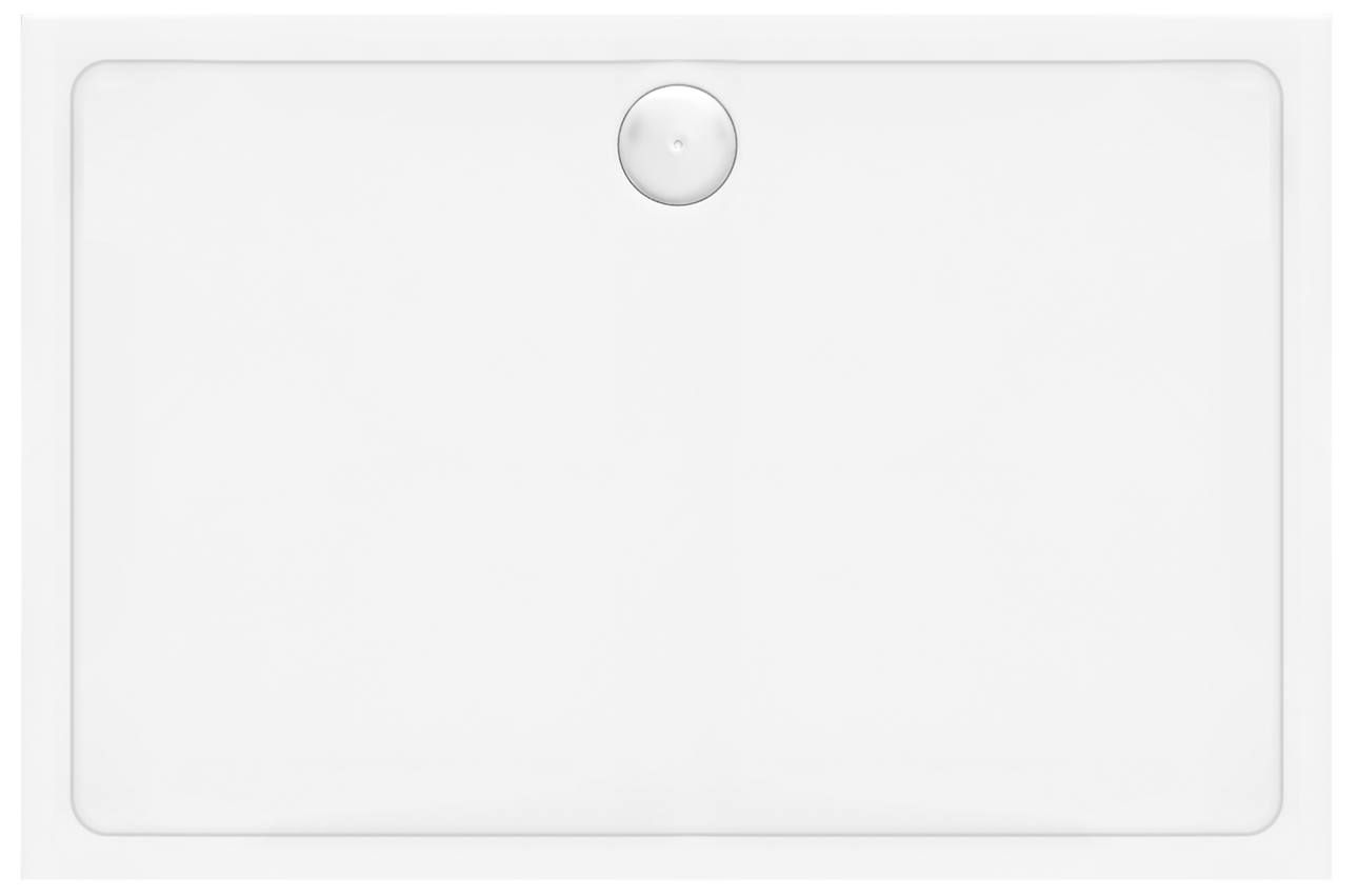 Sprchová akrylová vanička Rea Savoy 80x100 - bílá  2