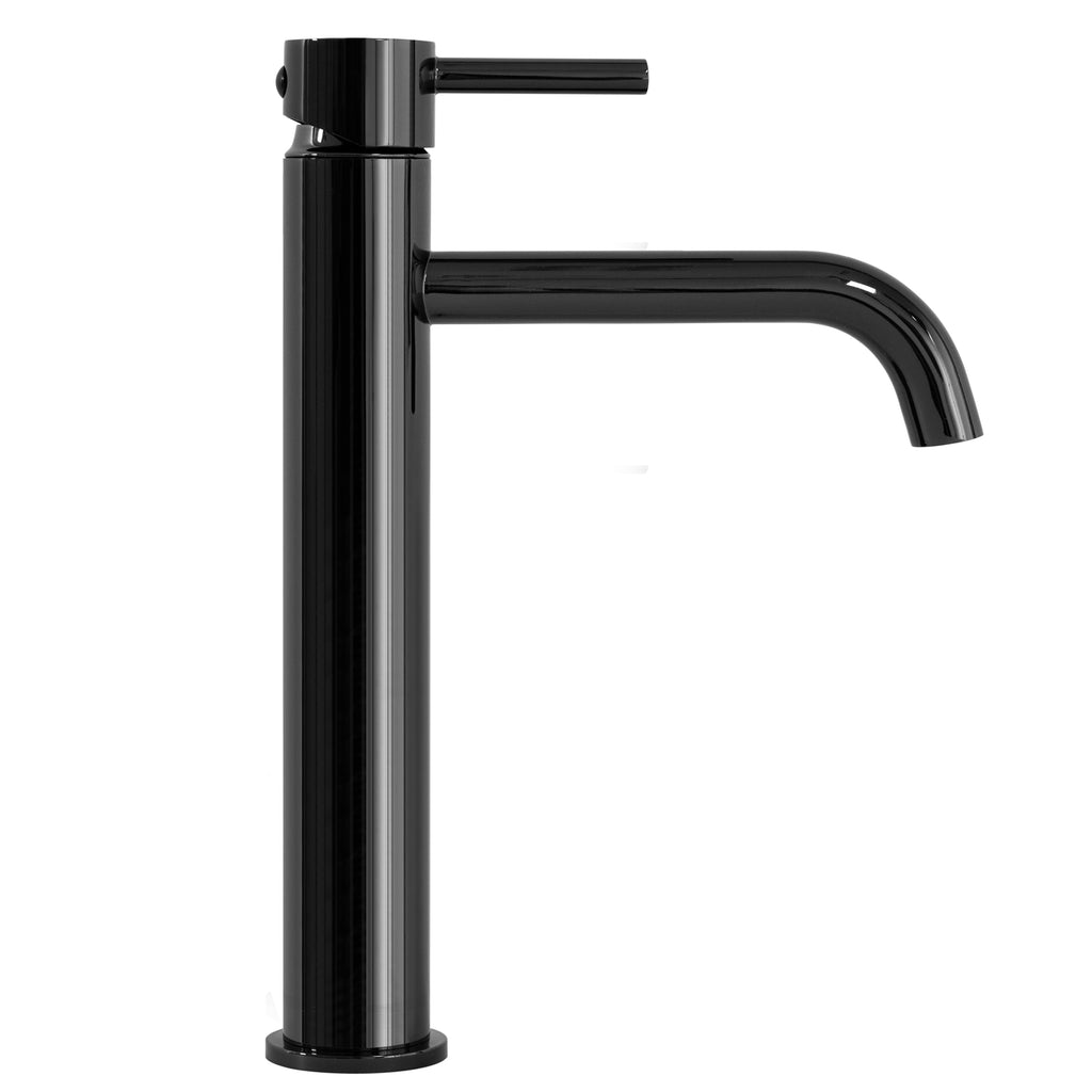 Umyvadlová baterie Rea Lungo BLACK metallic High  2